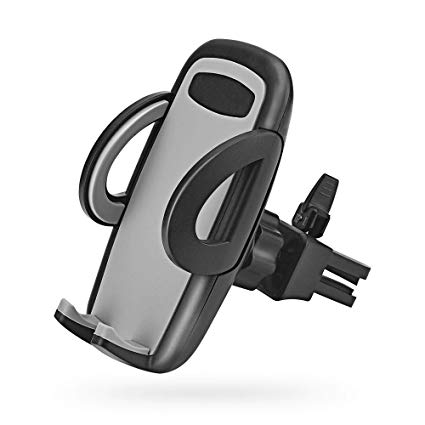 Universal Car Mount / Phone Holder, Attached on Vents, Compatible with iPhone 5/5S/6/6S/7/8/X, Samsung Galaxy S5,S6,S7,S8, and other phones