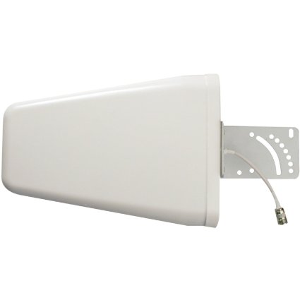 weBoost  700-2700 MHz Wide Band Directional Antenna with N Female Connector - Retail Packaging - White