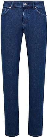 BOSS Men's Maine Regular Fit Stretch Denim Jeans