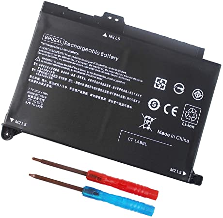 BP02XL Battery for HP Pavilion PC 15 Series 15T-AU000 15Z-AW000 15-AW068NR 15-AU010WM 15-AU023CL 15-AU123CL 15 -AU062NR 15-AU063NR 15-AU091NR 15-AU063CL 849909-850 849909-855 849569-421