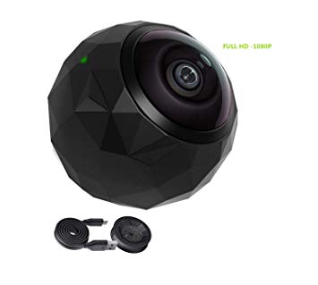 360fly 360° HD Video 1080p Camera -Dust-Proof, Shockproof, Water Resistant- (Certified Refurbished)