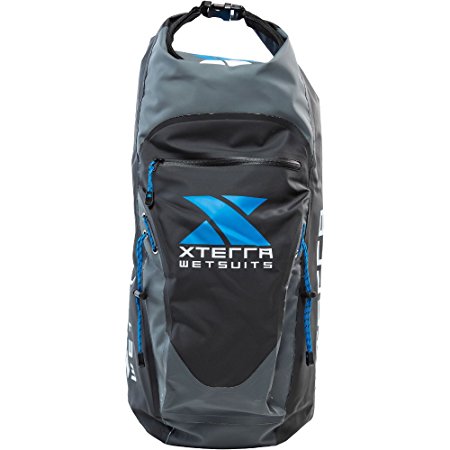 XTERRA WETSUITS Waterproof Backpack with Roll Top Closure, Protects Your Gear from the Elements