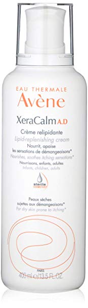 Eau Thermale Avene XeraCalm A.D Lipid-Replenishing Cream, Atopic Dermatitis, Eczema-Prone, No Preservatives, Fragrance-Free, Pump, 13.5 oz.