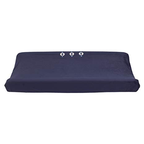 Carter's Carter's - Be Brave - Changing Pad Cover, Navy, Light Blue, White