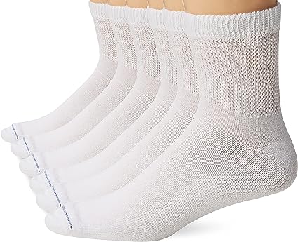 Dr. Scholl's mens Diabetes & Circulator Socks - 4 & 6 Pair Packs - Non-binding Moisture Management