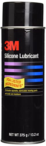 3M Silicone Lubricant, Net Wt 13.25 oz,Black