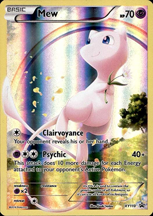 Pokemon - Mew (XY110) - XY Black Star Promos - Holo