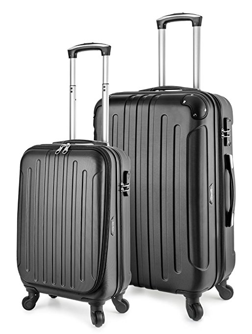 TravelCross Victoria Luggage 2 Piece Lightweight Spinner Set