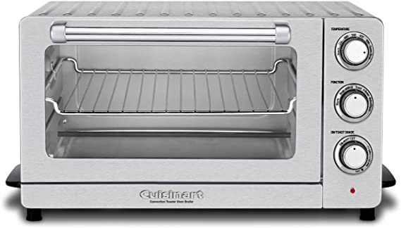 CUISINART TOB-60N1C Convection Toaster Oven Broiler, Silver