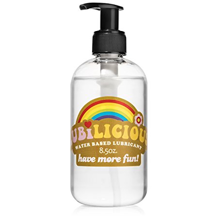 LUBiLICIOUS Personal Water Based Lubricant for Men & Women