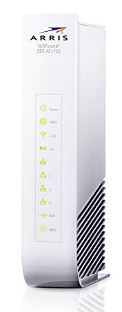 ARRIS SURFboard SB-AC1750 WiFi Router- Retail Packaging- White (SBR-AC1750-2)