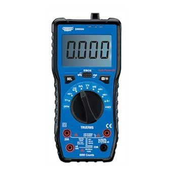 Draper 92433 Digital Multimeter (Auto and Manual Ranging)