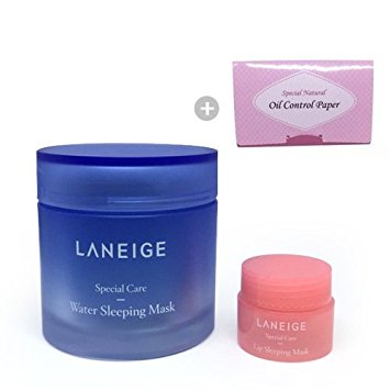 Laneige Water Sleeping Mask 2.37oz(70ml)   Laneige Lip Sleeping Mask Kit 0.11oz(3g)