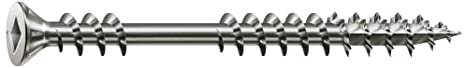 SPAX #10 x 3in. Flat Head Stainless Steel Screw with Double Lock Thread - 5 LB Box