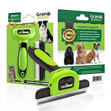 Dog, Cat Grooming, Pet Supplies, Deshedding Tool, for All Large & Small Pets. Rabbits to Horses with Short to Long Hair. Dramatically Reduce Shedding and Your Pet Care Time.