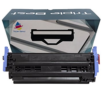Triple Best Q6000A Black Laser Toner Cartridge for Replacement HP Q6000A (124A) Black Toner Cartridge for Color LaserJet 2600n 1600 2605 2605dn 2605dtn CM1015MFP CM1017MFP printer