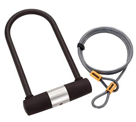 ONGUARD Bulldog DT 5012 Bicycle U-Lock and Extra Security Cable