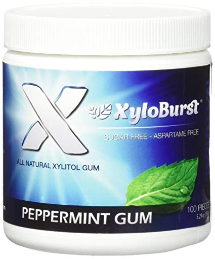 XyloBurst Gum Jar Peppermint 100 Count (5.29oz)