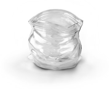 Fred & Friends UNZIPPED Hand-Blown Glass Bowl