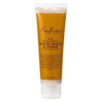 SheaMoisture Raw Shea Butter Facial Wash & Scrub - 4 oz