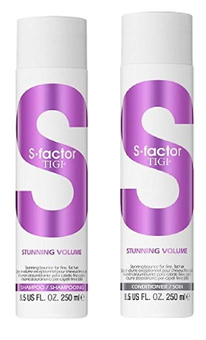 Tigi S Factor Stunning Volume Shampoo & Conditioner 8.5 Oz