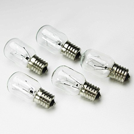 5 X Whirlpool 8206232A Light Bulb