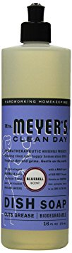 Mrs. Meyer's Liquid Dish Soap, Bluebell, 16 Fluid Ounce