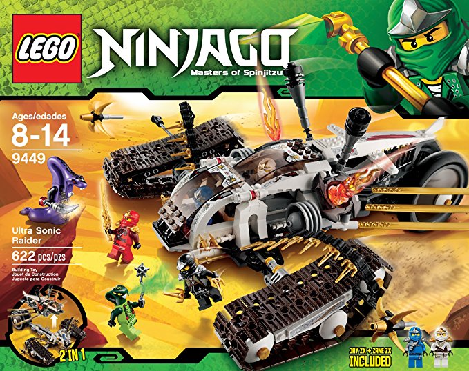 LEGO Ninjago Ultra Sonic Raider Set 9449