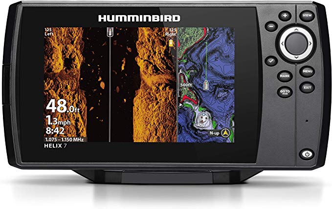 Humminbird HELIX 7 Fishfinder 410950-1NAV, CHIRP MSI GPS G3 with Navionics   Card