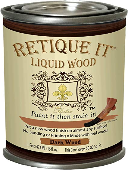 Retique It Liquid Wood, 16oz Pint, 2. Dark