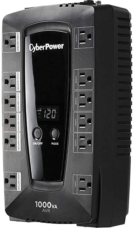 CyberPower 1000VA UPS AVR & Green Power, RJ11