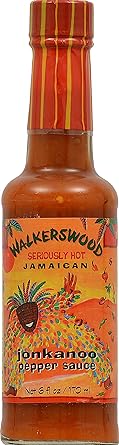 Walkerswood Hot Jamaican Jonkanoo Pepper Sauce, 170 ml