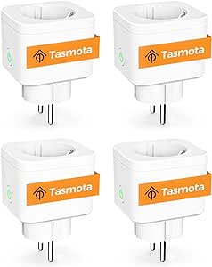 Refoss Tasmota Steckdose WLAN Stromzähler für Balkonkraftwerk Mini ESP8266 Messsteckdose Bidirektionale Messung von Stromverbrauch Stromerzeugung Kompatibel mit Home Assistant ZWAVE ioBroker MQTT