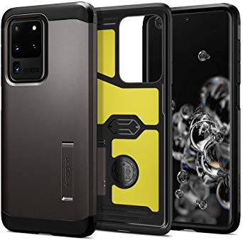 Spigen Tough Armor Designed for Samsung Galaxy S20 Ultra Case (2020) - Gunmetal