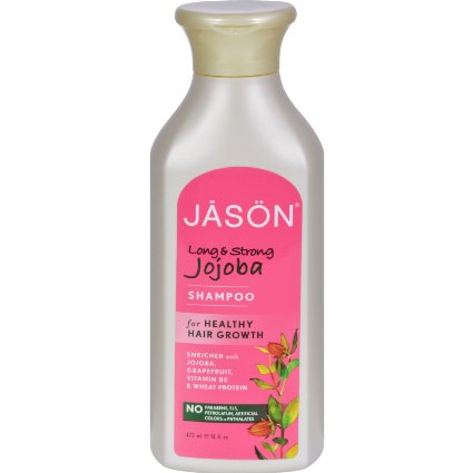 JASON Natural Cosmetics Everyday Hair Care -Natural Jojoba Shampoo, 16 Ounces
