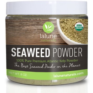 Seaweed Powder - Organic Kelp Powder - 20 FREE Recipes and Scoop - Cellulite Wrap, Seaweed Body Wraps, Organic Face Mask, Scrub - Best Cellulite Treatment, Remover - 100% Pure Ascophyllum Nodosum