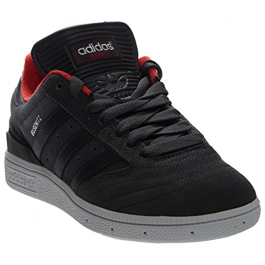 adidas Skateboarding Men's Busenitz Pro Solid Grey/Carbon/Red Sneaker 7 D (M)