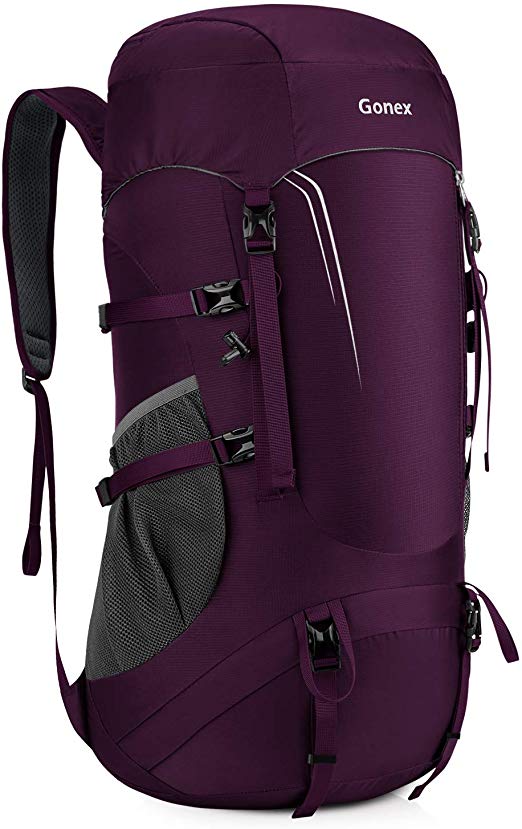 Gonex 45L Packable Hiking Backpack Lightweight Dackpack for Hiking Camping Travelling