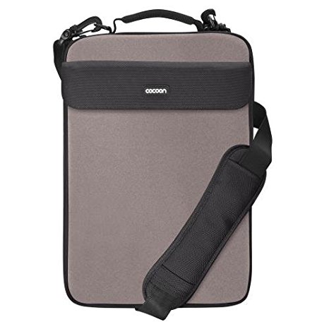 Cocoon NoLita II CLS407GY Neoprene Laptop Case - Gun Gray/Orange