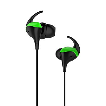 Bluetooth Headphones, Bekhic Cowin HE8I Active Noise Cancelling Earbuds Wireless Headphones with Microphone Earbuds (Green)