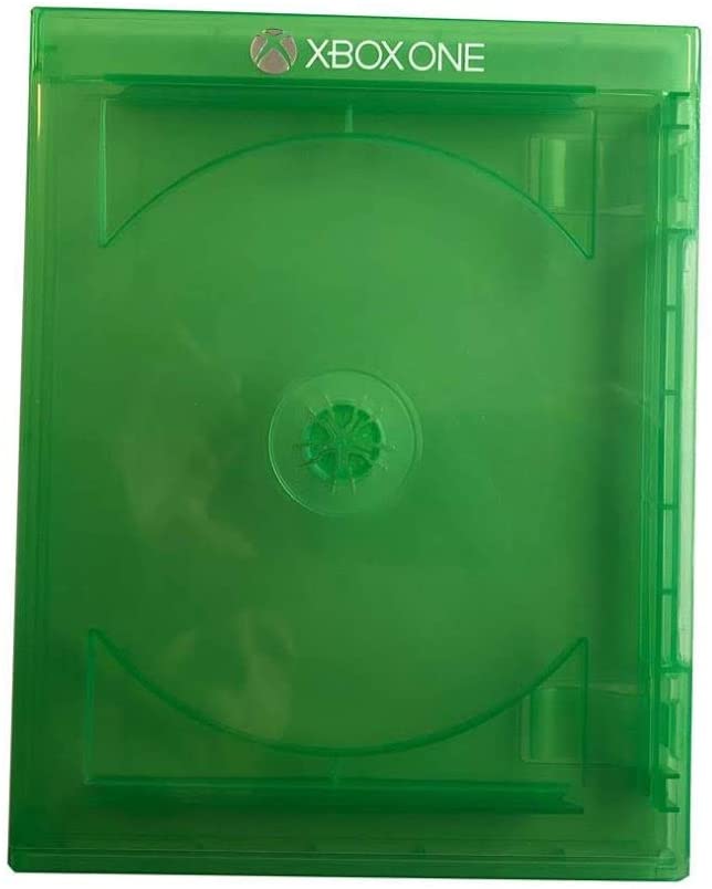 New MegaDisc Premium 10 Empty Green Transparent Game case Replacement Box Holder