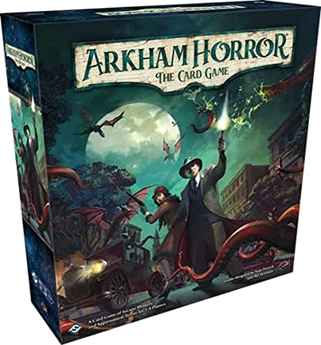 Fantasy Flight Games | Arkham Horror The Card Game: Revised Core Set | Card Game | Ages 14  | 1 to 4 Players | 60 to 120 Minutes Playing Time