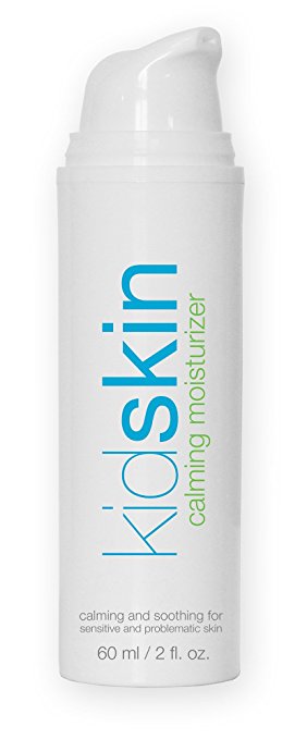 Kidskin - Calming Moisturizer for Kids & Preteens w/Sensitive, Dry, Oily, Acne skin - Calming & Soothing for All Skin Types: Eczema, Rosacea, No Parabens, Sulfates, Fragrance, Gluten - Made in USA
