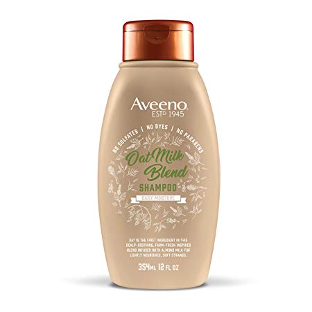 Aveeno Scalp Soothing Oat Milk Blend Shampoo, 12 Ounce