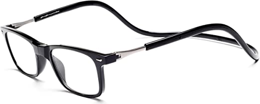 Click Magnetic Reading Glasses Adjustable Front Connect Reader