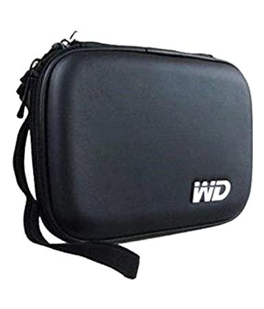 FrndzMart WD 2.5 inch Hard Disk case for All Brand External Hard Drive (Waterproof and Shock Proof) (Black)