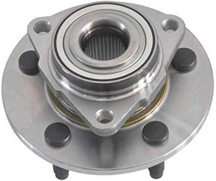 CRS NT515072 New Wheel Bearing Hub Assembly, Front Left (Driver)/ Right (Passenger), fits for 2002-2008 Dodge Ram 1500, 2WD/ 4WD, W/O Wheel ABS
