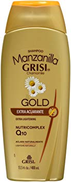 Manzanilla GRISI Chamomile Lightening Shampoo NutricomplexQ10 (13.5oz)