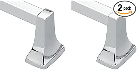 Moen 2224 Contemporary 24-Inch Towel Bar, 24 Inch, Chrome (Pack of 2)