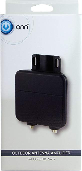 Onn ONA17CH003 outdoor antenna amplifier - Black